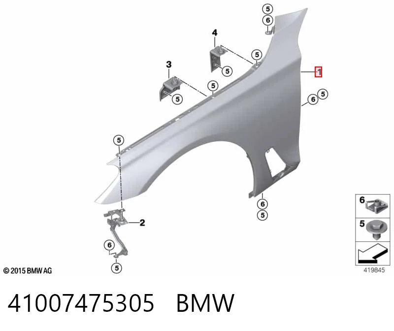 41007475305 BMW