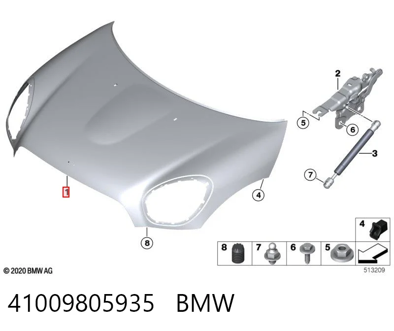 Maska silnika do Mini COUNTRYMAN  R60