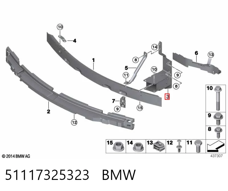 51117325323 BMW