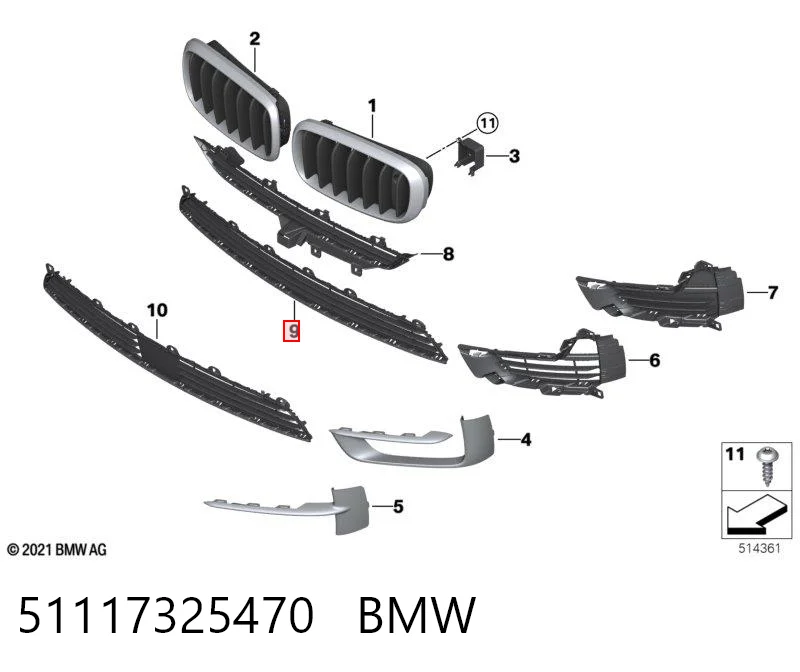 51117325470 BMW