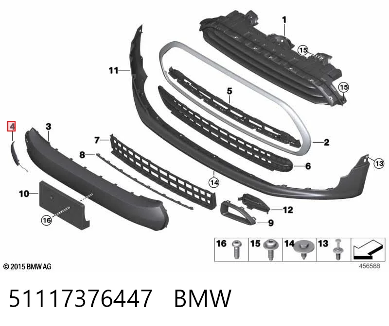 51117376447 BMW 