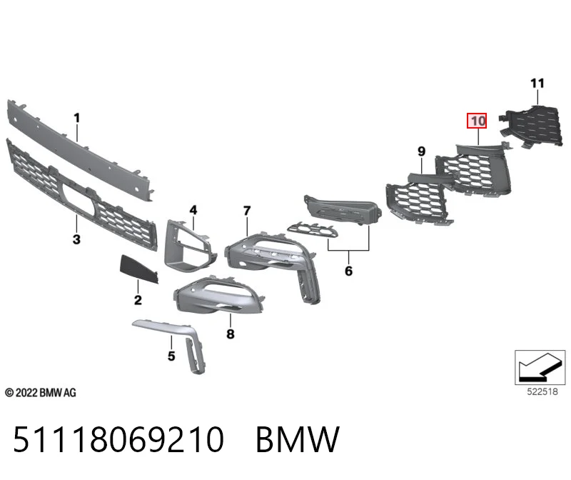 51118069210 BMW