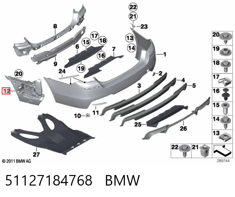 51127184768 BMW
