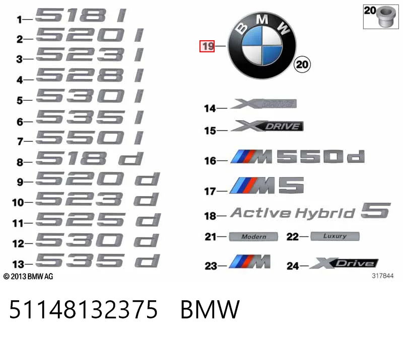 51148132375 BMW