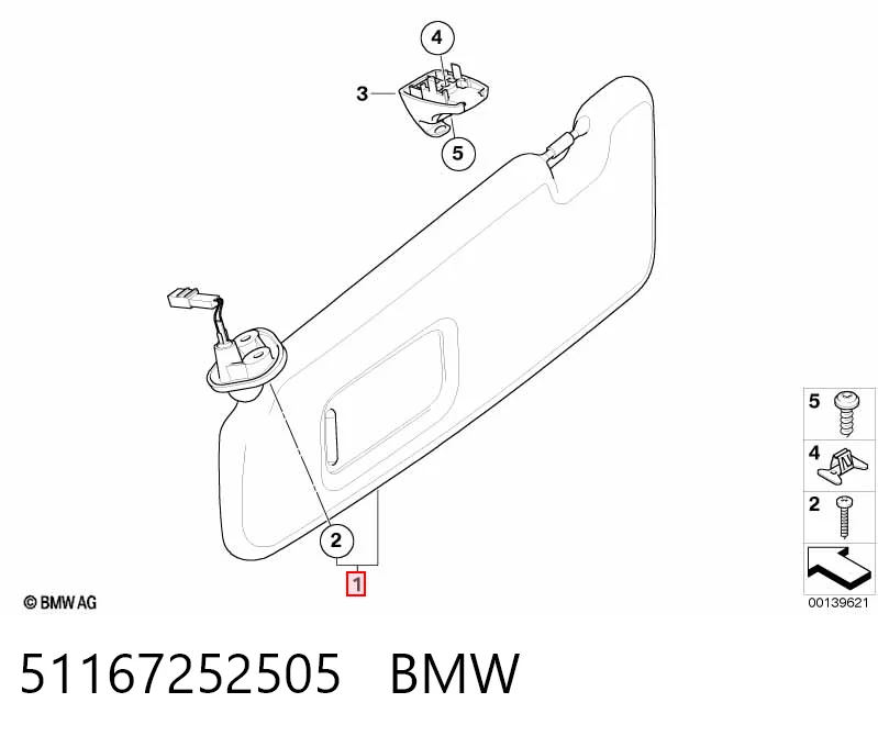Osłona przeciwsłoneczna do BMW 1  E81