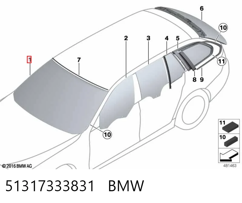 51317333831 BMW