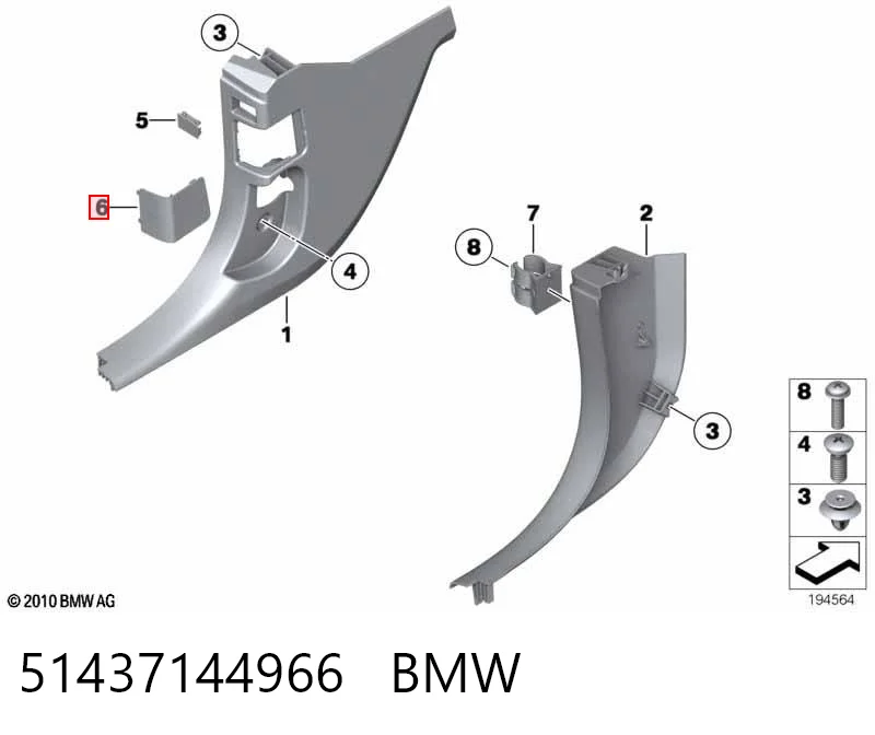 51437144966 BMW 