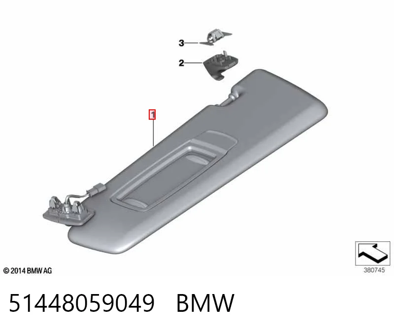 Osłona przeciwsłoneczna do BMW X5  F15, F85