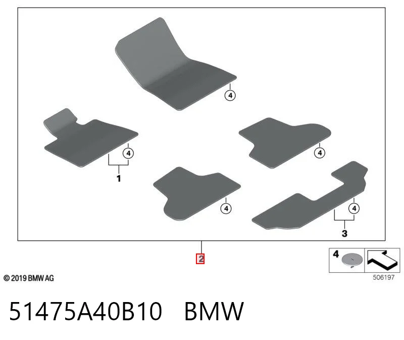 51475A40B10 BMW