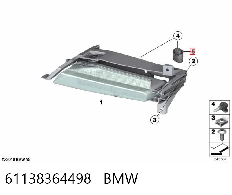 Żarówka lampy przeciwmgielnej do Toyota Camry V30