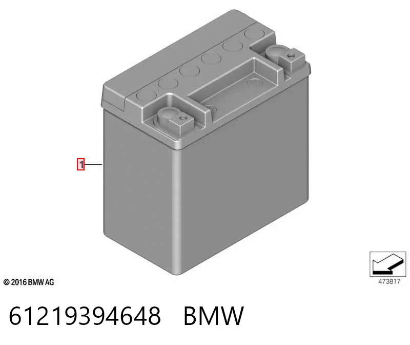 Do koszyka 244103090R Renault (RVI) Bateria (akumulator)