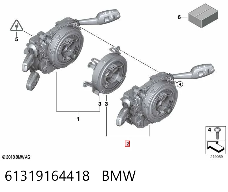 Przełącznik zespolony, w komplecie do BMW X5  E70