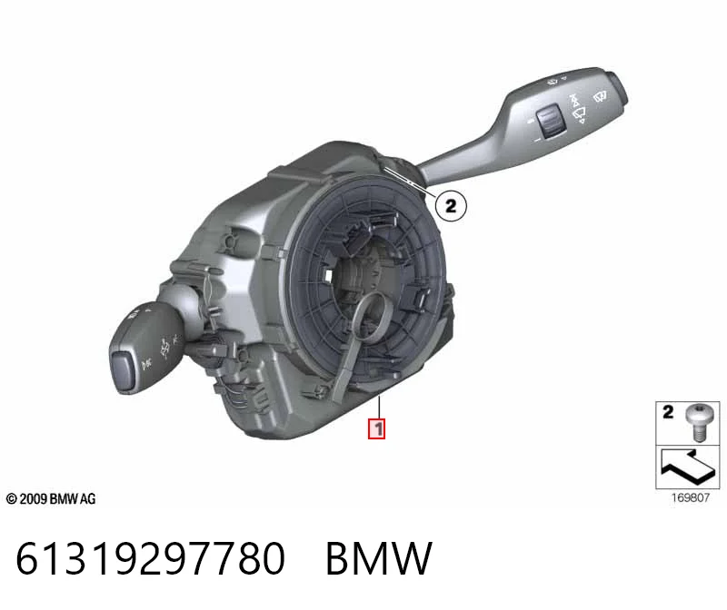 Do koszyka Przełącznik zespolony, w komplecie BMW 5  F10