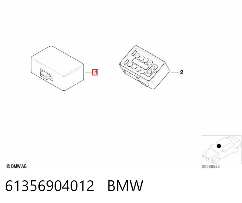 61356904012 BMW