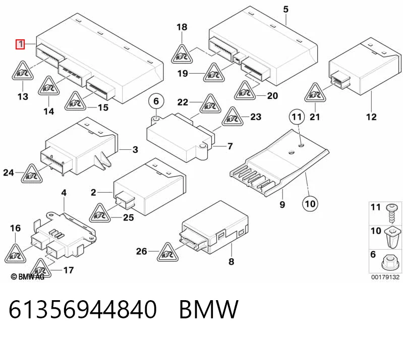 Do koszyka Blok komfortu BMW 3  E46