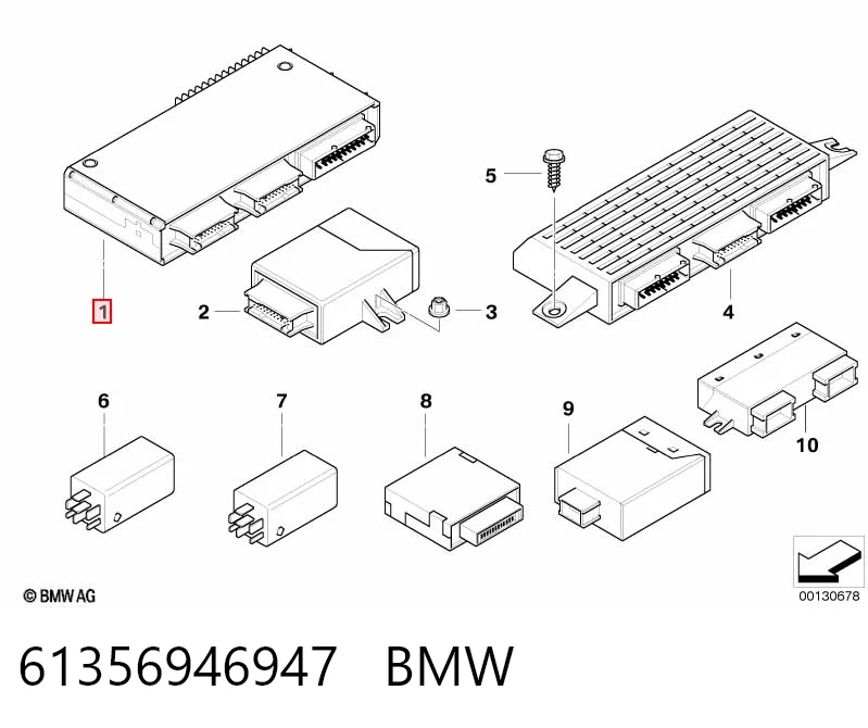 Blok komfortu do BMW X5  E53