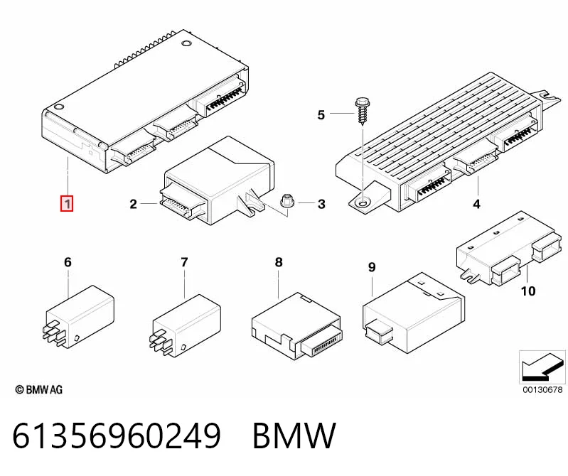 Blok komfortu BMW X5 SUV (E53) (2000 - 2006) cena, od 132,98 USD