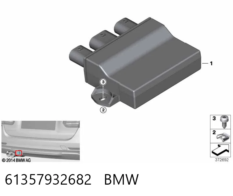 61357932682 BMW 