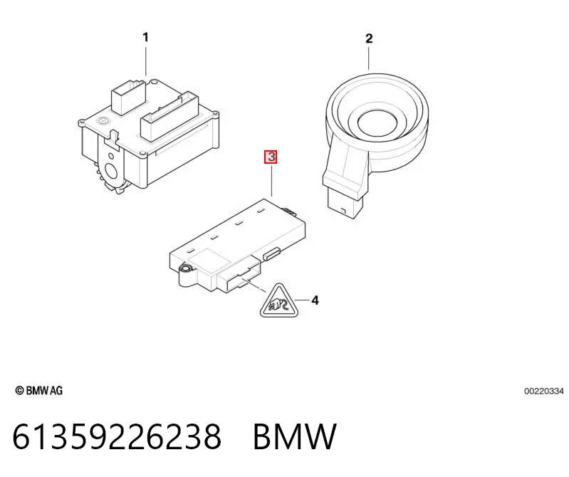 Blok komfortu BMW 3 kombi (E91) (2004 - 2012) cena, od 98,89 USD