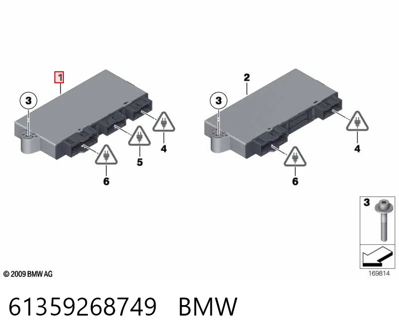 Blok komfortu BMW 7 sedana (F01, F02, F03, F04) (2008 - 2015) cena, od 225,81 USD