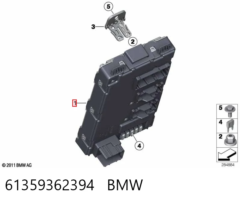 Skrzynka bezpieczników BMW 3 sedana (F30, F80) (2011 - 2018) cena, od 114,22 USD