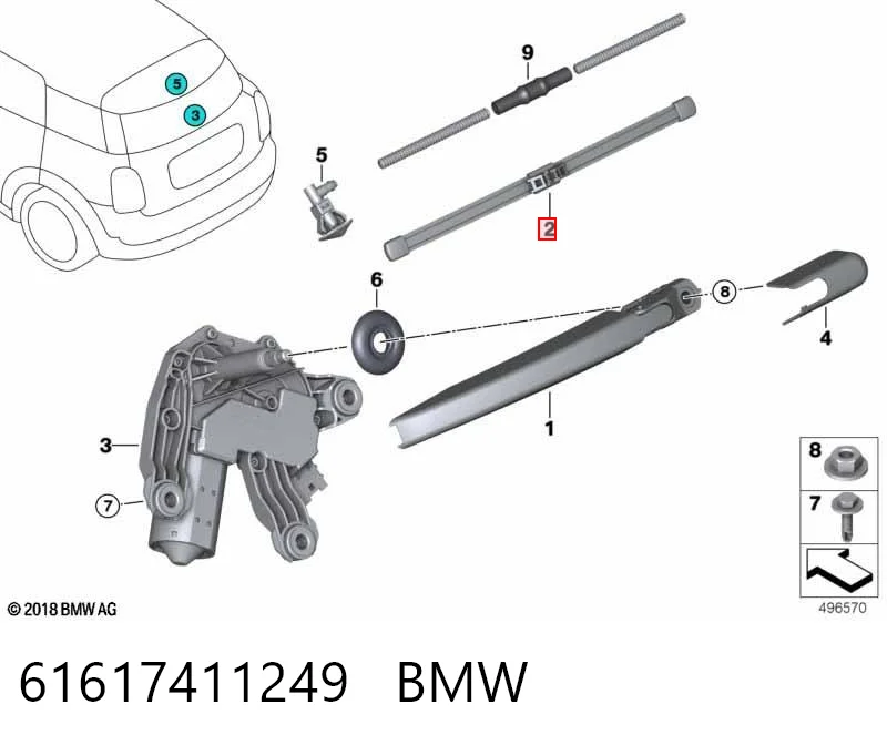 61617411249 BMW