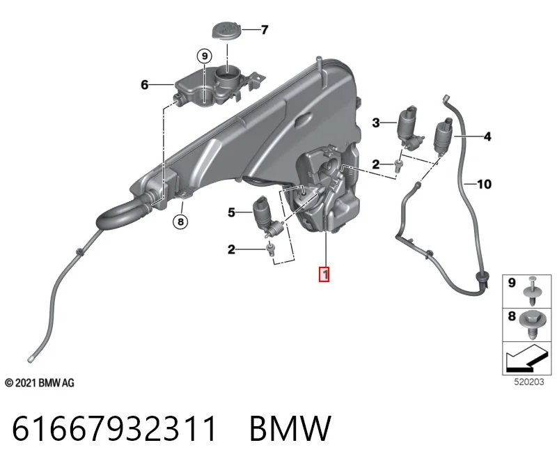 61667932311 BMW