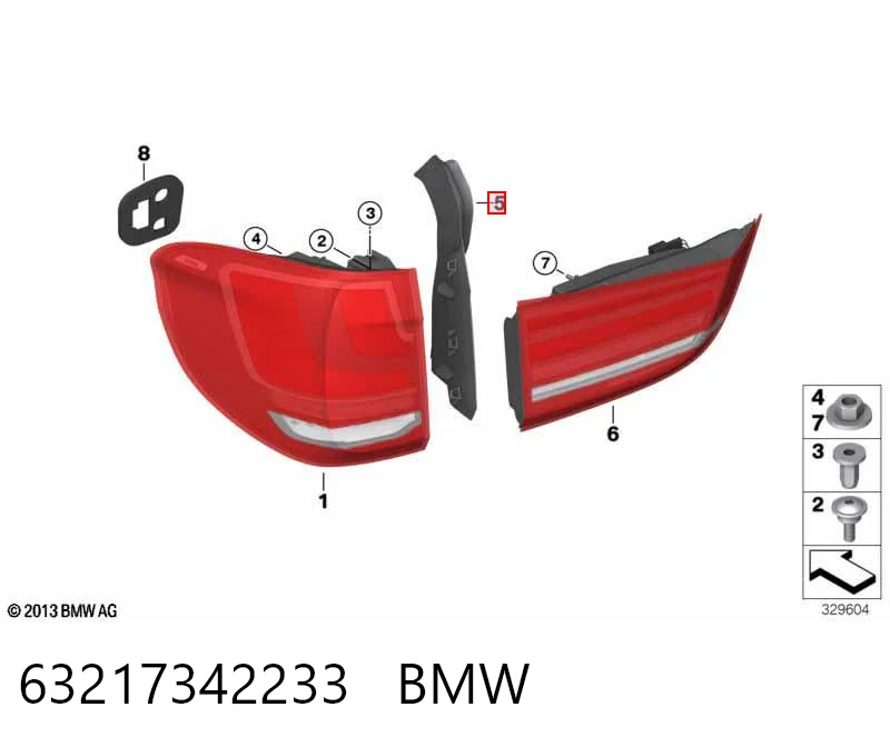 63217342233 BMW