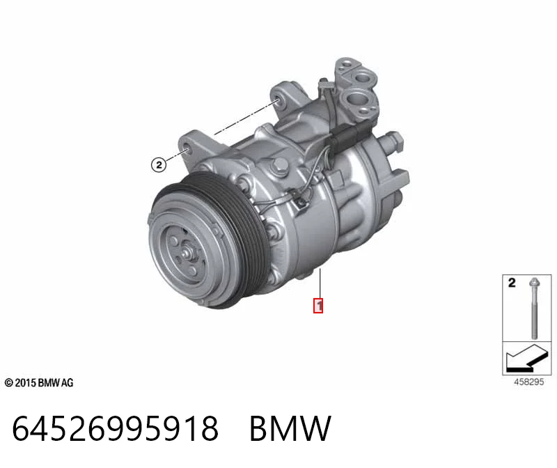 7945863 BMW Sprężarka klimatyzacji