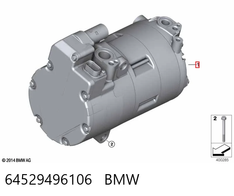 64529496106 BMW Sprężarka klimatyzacji