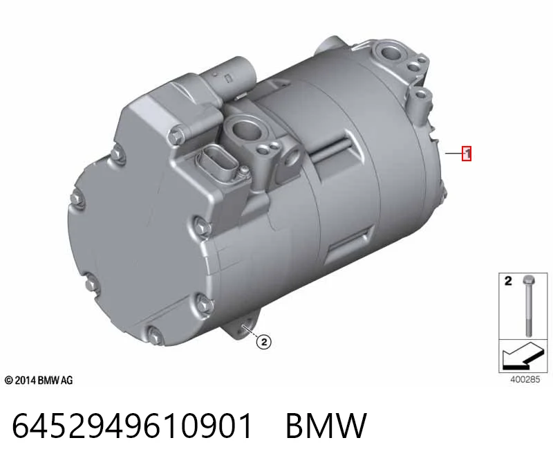 6452949610901 BMW Sprężarka klimatyzacji