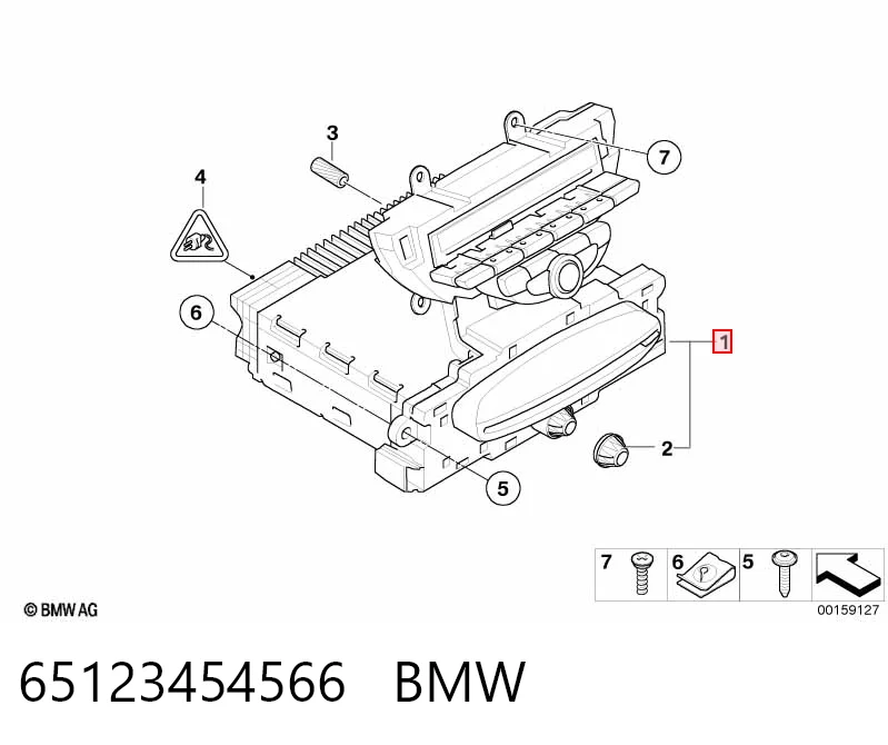 Radioodtwarzacz (radio AM/FM) do Mini Clubman I R55