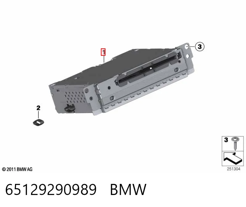 Radioodtwarzacz (radio AM/FM) BMW 3 sedana (F30, F80) (2011 - 2018) cena, od 247,06 USD