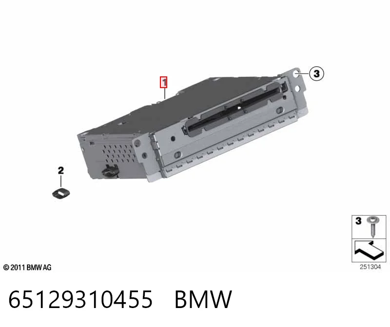 Do koszyka Radioodtwarzacz (radio AM/FM) BMW 3  F30, F80