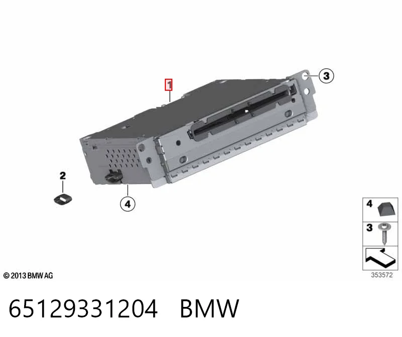  Radioodtwarzacz (radio AM/FM) BMW 3 