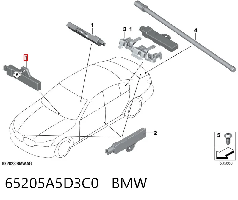65205A5D3C0 BMW
