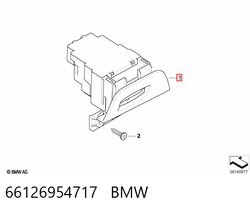 Stacyjka zapłonowa do BMW 1  E81