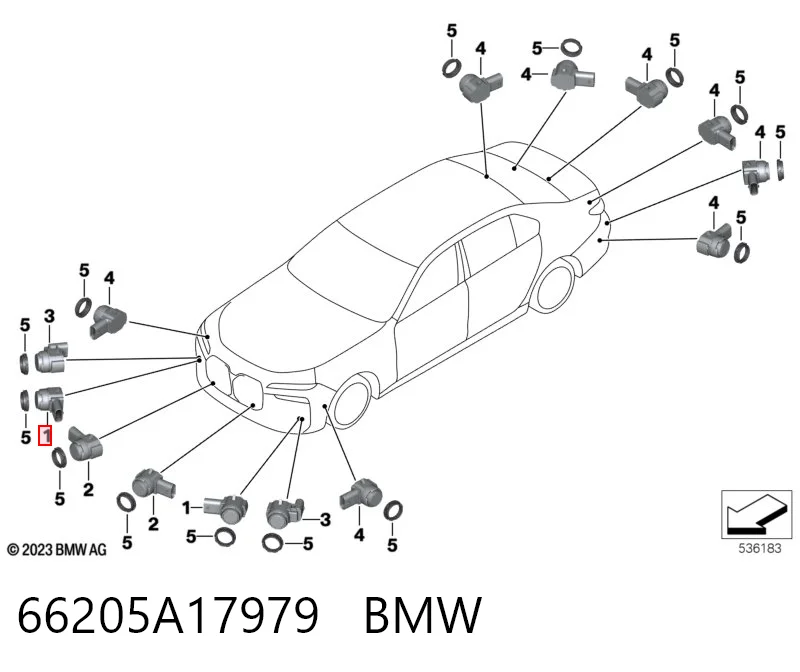 66205A17979 BMW