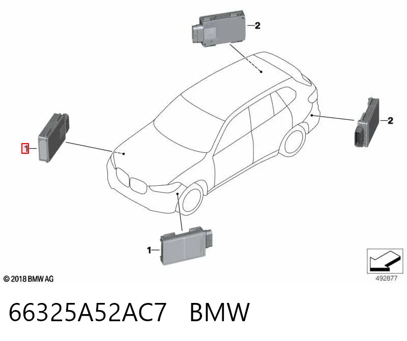 66325A52AC7 BMW