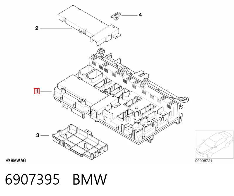  Skrzynka bezpieczników BMW X5 