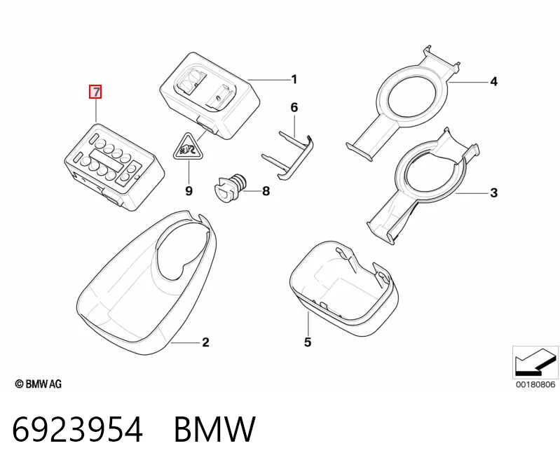 Czujnik deszczu do BMW X5  E53