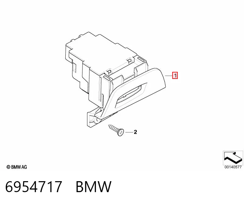 Stacyjka zapłonowa BMW 1 