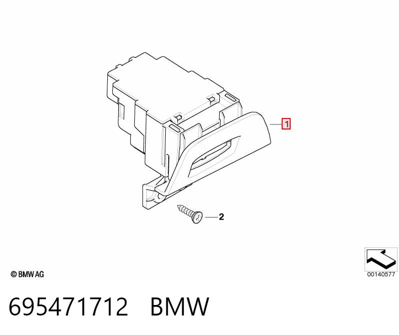  Stacyjka zapłonowa BMW 1 