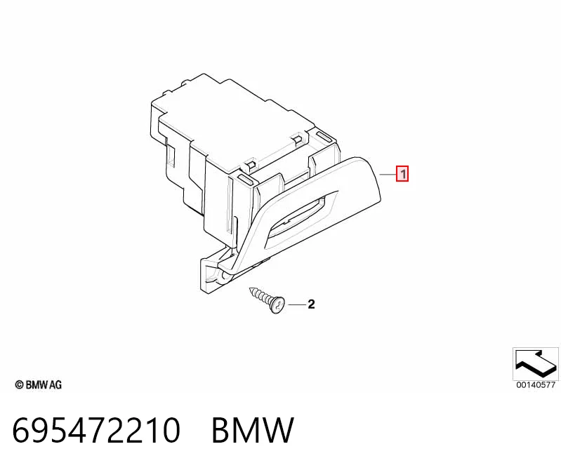 Stacyjka zapłonowa do BMW 1  E81