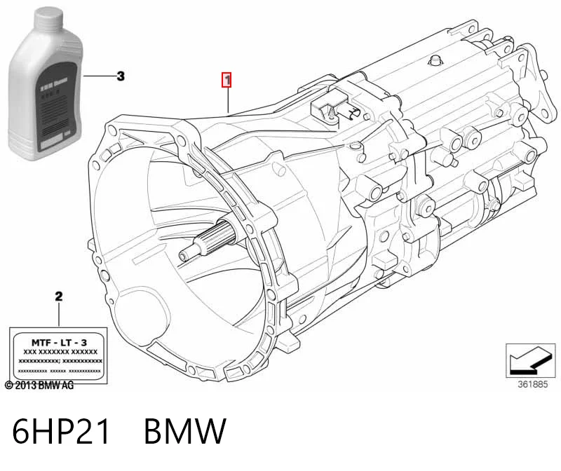 Mechaniczna skrzynia biegów w komplecie do BMW X1  E84