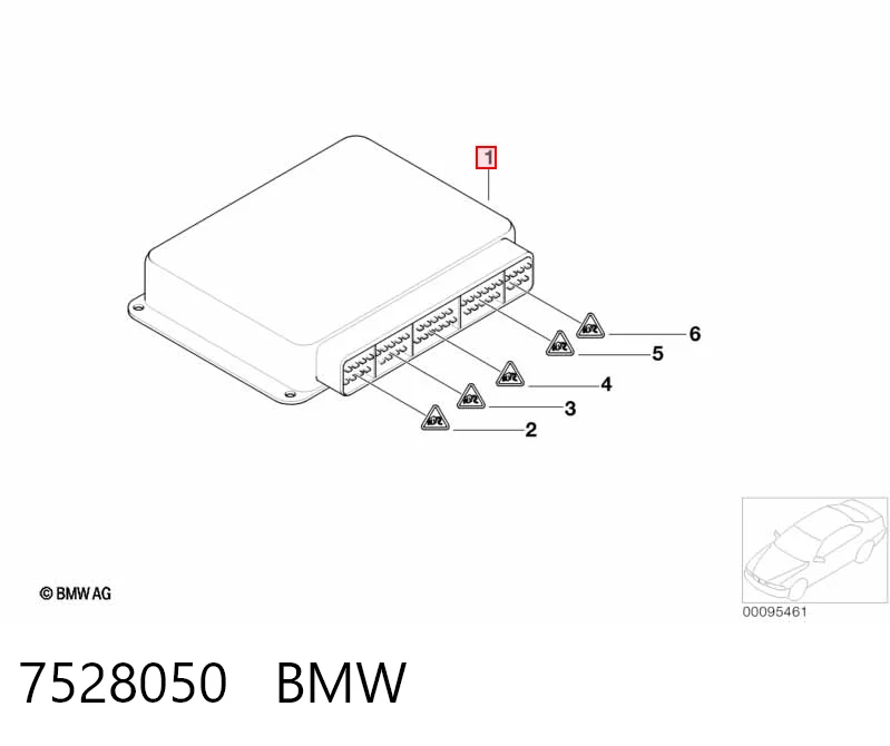 Sterownik silnika do BMW X5  E53