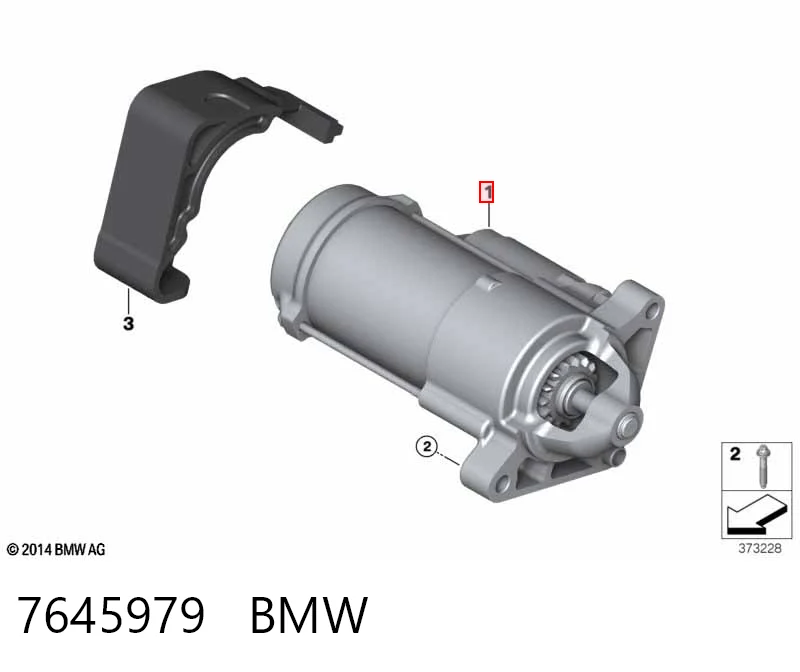 7645979 BMW Rozrusznik