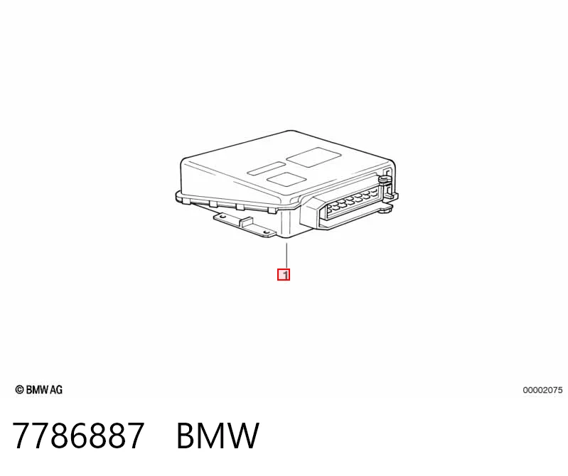 Sterownik silnika BMW 3 sedana (E46) (1998 - 2005) cena, od 44,76 USD