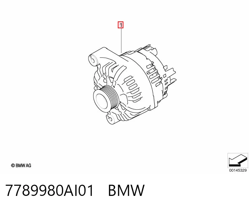 7789980AI01 BMW Alternator