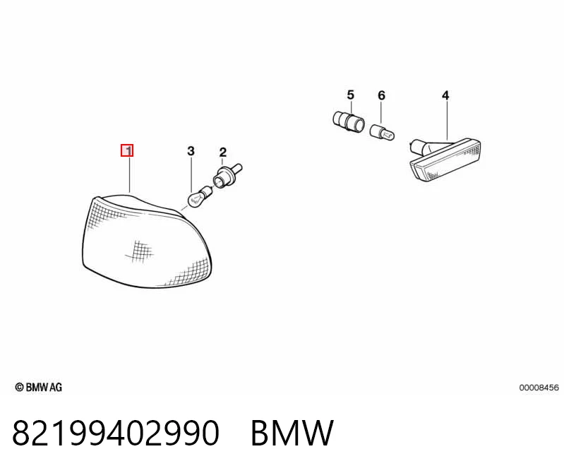 82199402990 BMW Kierunkowskaz prawy
